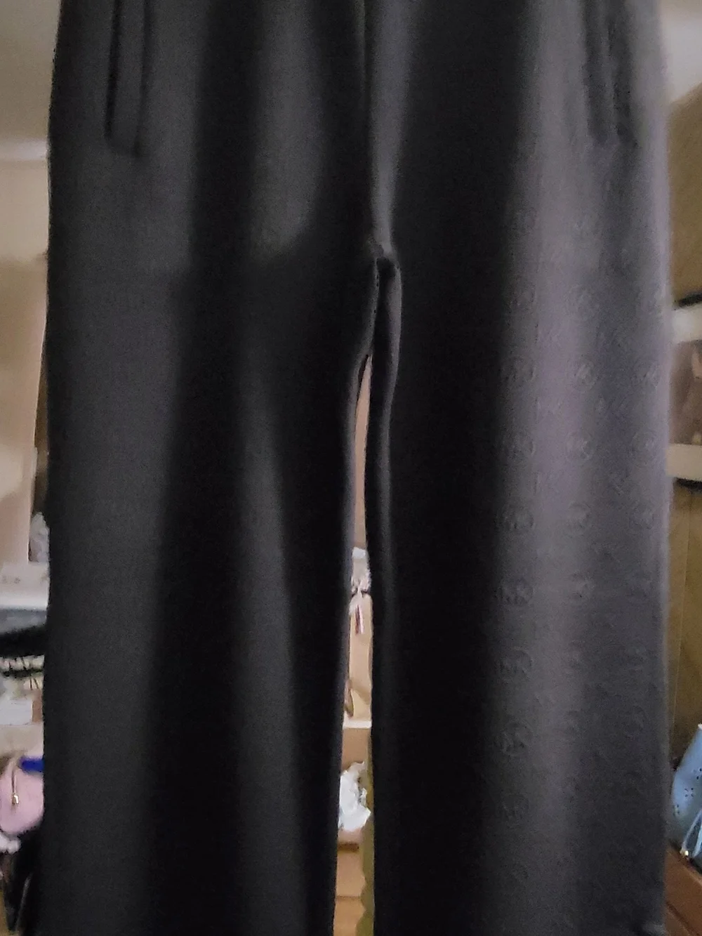 Michael Kors Black Logo Jogger Pants